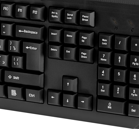 Клавиатура Оклик 170M черный USB (855272) Клавиатура Оклик 170M черный USB (855272)