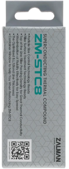 Термопаста Zalman ZM-STC8 8.3Вт/(м-К) шприц 1.5гр. Термопаста Zalman ZM-STC8 8.3Вт/(м-К) шприц 1.5гр.