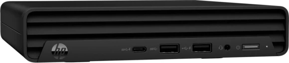 Неттоп HP 260 G9 Mini i3 1315U (1.2) 8Gb SSD256Gb UHDG FreeDOS GbitEth WiFi BT 65W kb мышь клавиатура черный (9H6M7ET)