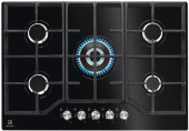 Газовая варочная поверхность Electrolux KGG75362K черный Газовая варочная поверхность Electrolux KGG75362K черный