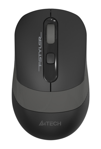 Мышь A4Tech Fstyler FG10 черный/серый оптическая (2000dpi) беспроводная USB (4but)