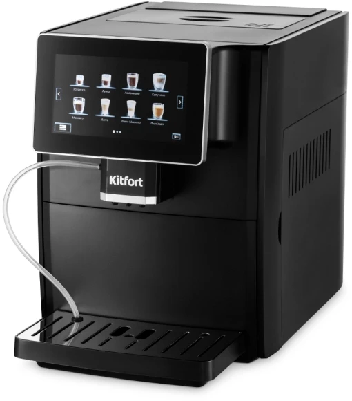 Кофемашина Kitfort КТ-7374 1350Вт черный