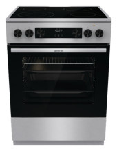 Плита Электрическая Gorenje GECS6C70XC нержавеющая сталь стеклокерамика (без крышки)