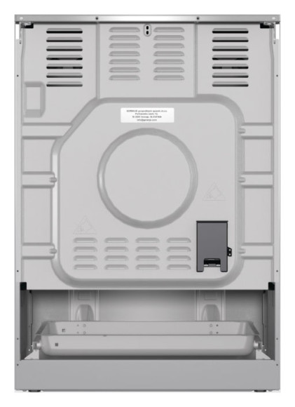 Плита Электрическая Gorenje GECS6C70XC нержавеющая сталь стеклокерамика (без крышки)