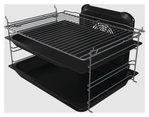 Плита Электрическая Gorenje GECS6C70XC нержавеющая сталь стеклокерамика (без крышки)