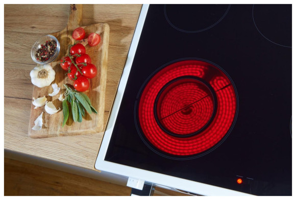 Плита Электрическая Gorenje GECS6C70XC нержавеющая сталь стеклокерамика (без крышки)