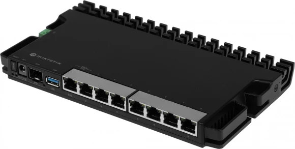 Маршрутизатор MikroTik RB5009UG+S+IN 10/100/1000/2500BASE-T/SFP+ черный