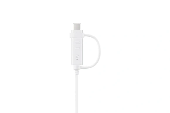 Кабель Samsung EP-DG930DWEGRU USB (m)-USB Type-C (m)/micro USB (m) 1.5м белый