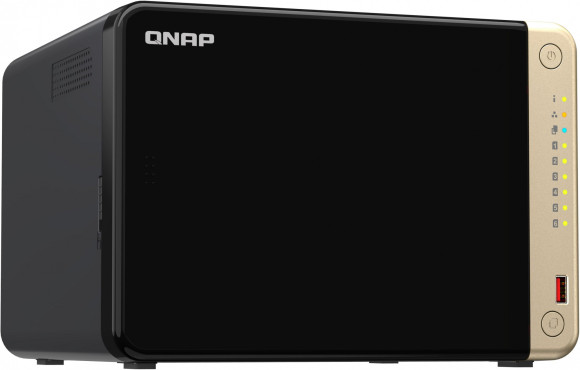 Сетевое хранилище NAS Qnap Original TS-664-8G 6-bay настольный Celeron N5095 Сетевое хранилище NAS Qnap Original TS-664-8G 6-bay настольный Celeron N5095