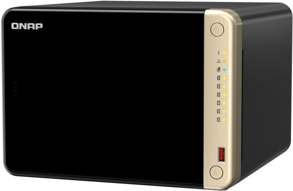 Сетевое хранилище NAS Qnap Original TS-664-8G 6-bay настольный Celeron N5095 Сетевое хранилище NAS Qnap Original TS-664-8G 6-bay настольный Celeron N5095