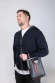 Сумка мужская Piquadro Urban CA1816UB00/GRN серая/черная натур.кожа