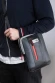 Сумка мужская Piquadro Urban CA1816UB00/GRN серая/черная натур.кожа