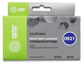 Картридж струйный Cactus CS-EPT0921 T0921 черный (8мл) для Epson Stylus C91/CX4300/T26/T27/TX106/TX109/TX117/TX119 с чипом Картридж струйный Cactus CS-EPT0921 T0921 черный (8мл) для Epson Stylus C91/CX4300/T26/T27/TX106/TX109/TX117/TX119 с чипом
