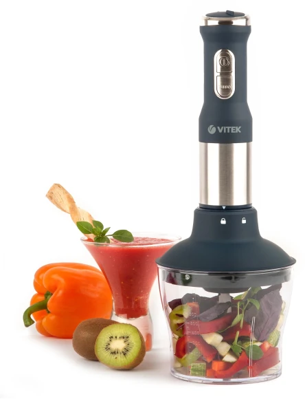 Блендер погружной Vitek VT-3415 900Вт синий Блендер погружной Vitek VT-3415 900Вт синий