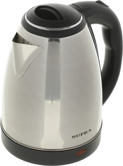 Чайник электрический Supra KES-1801S 1.8л. 1500Вт серебристый/черный корпус: металл/пластик