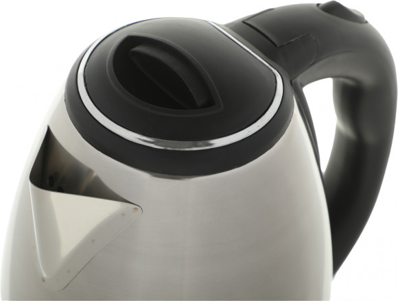 Чайник электрический Supra KES-1801S 1.8л. 1500Вт серебристый/черный корпус: металл/пластик
