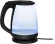 Чайник электрический Hyundai HYK-G1001 1.7л. 2200Вт черный корпус: стекло/пластик
