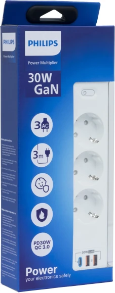 Сетевой фильтр Philips CHP8236WB/51 3м (3 розетки) белый (коробка) Сетевой фильтр Philips CHP8236WB/51 3м (3 розетки) белый (коробка)