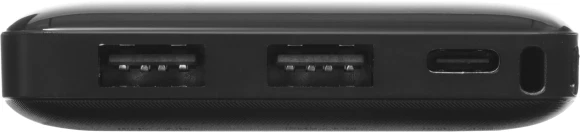 Мобильный аккумулятор Hoco J72 Easy travel 10000mAh 2A 2xUSB-A черный