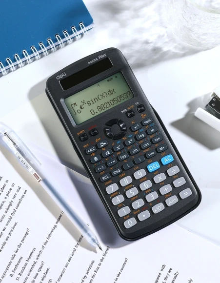 Калькулятор научный Deli ED991ES черный 10+2-разр. Калькулятор научный Deli ED991ES черный 10+2-разр.