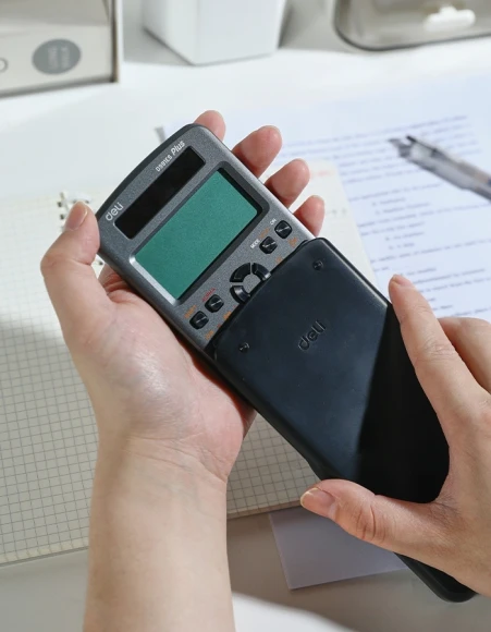 Калькулятор научный Deli ED991ES черный 10+2-разр. Калькулятор научный Deli ED991ES черный 10+2-разр.