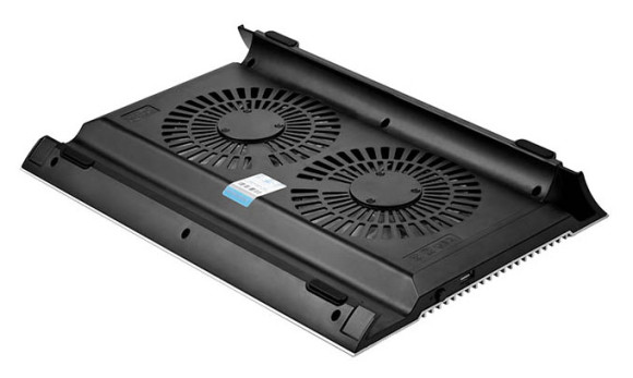 Подставка для ноутбука Deepcool N8 (DP-N24N-N8SR) 17" 380x278x55мм 25дБ 3xUSB 2x 140ммFAN 1244г алюминий серебристый Подставка для ноутбука Deepcool N8 (DP-N24N-N8SR) 17" 380x278x55мм 25дБ 3xUSB 2x 140ммFAN 1244г алюминий серебристый