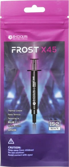 Термопаста ID-Cooling FROST X45 2g 15.2Вт/(мК) шприц 2гр.