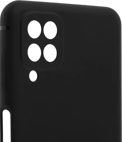 Чехол (клип-кейс) BoraSCO для Samsung Galaxy A12 Silicone Case черный (матовый) (39790) Чехол (клип-кейс) BoraSCO для Samsung Galaxy A12 Silicone Case черный (матовый) (39790)