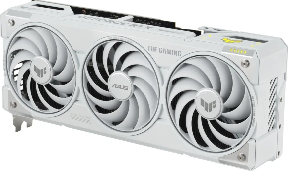 Видеокарта Asus PCI-E 5.0 TUF-RTX5070TI-O16G-WHITE-GAMING NVIDIA GeForce RTX 5070TI 16Gb 256bit GDDR7 2588/28000 HDMIx2 DPx3 HDCP Ret Видеокарта Asus PCI-E 5.0 TUF-RTX5070TI-O16G-WHITE-GAMING NVIDIA GeForce RTX 5070TI 16Gb 256bit GDDR7 2588/28000 HDMIx2 DPx3 HDCP Ret