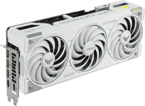 Видеокарта Asus PCI-E 5.0 TUF-RTX5070TI-O16G-WHITE-GAMING NVIDIA GeForce RTX 5070TI 16Gb 256bit GDDR7 2588/28000 HDMIx2 DPx3 HDCP Ret Видеокарта Asus PCI-E 5.0 TUF-RTX5070TI-O16G-WHITE-GAMING NVIDIA GeForce RTX 5070TI 16Gb 256bit GDDR7 2588/28000 HDMIx2 DPx3 HDCP Ret