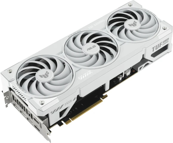 Видеокарта Asus PCI-E 5.0 TUF-RTX5070TI-O16G-WHITE-GAMING NVIDIA GeForce RTX 5070TI 16Gb 256bit GDDR7 2588/28000 HDMIx2 DPx3 HDCP Ret Видеокарта Asus PCI-E 5.0 TUF-RTX5070TI-O16G-WHITE-GAMING NVIDIA GeForce RTX 5070TI 16Gb 256bit GDDR7 2588/28000 HDMIx2 DPx3 HDCP Ret