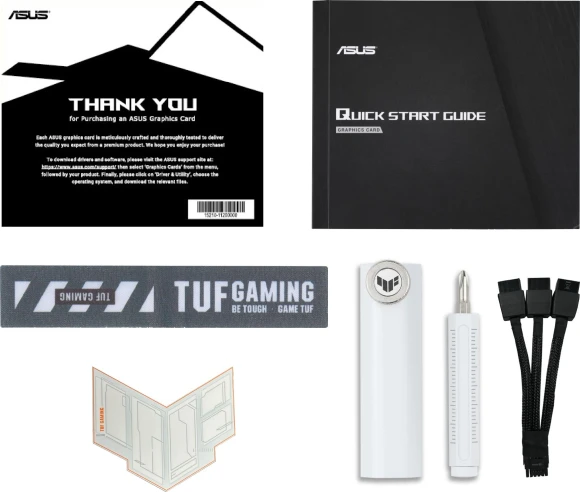 Видеокарта Asus PCI-E 5.0 TUF-RTX5070TI-O16G-WHITE-GAMING NVIDIA GeForce RTX 5070TI 16Gb 256bit GDDR7 2588/28000 HDMIx2 DPx3 HDCP Ret Видеокарта Asus PCI-E 5.0 TUF-RTX5070TI-O16G-WHITE-GAMING NVIDIA GeForce RTX 5070TI 16Gb 256bit GDDR7 2588/28000 HDMIx2 DPx3 HDCP Ret