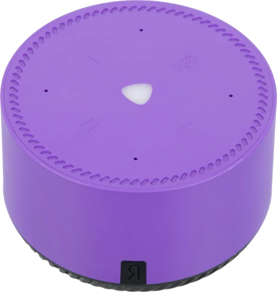 Умная колонка Yandex Станция Лайт Алиса фиолетовый 5W 1.0 BT 10м (YNDX-00025P)
