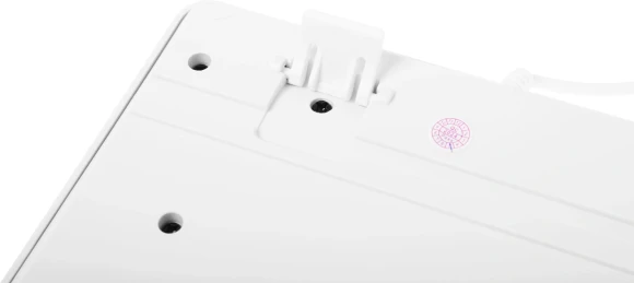 Клавиатура Defender HB-546 белый USB (подставка для запястий) (45547) кабель 1.8м