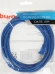Патч-корд Buro UTP-5E-3M-BL UTP 4 пары cat.5E CCA molded 3м синий RJ-45 (m)-RJ-45 (m)