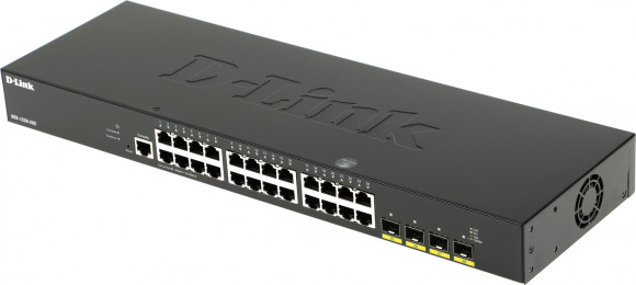 Коммутатор D-Link DGS-1250-28X/A1A 24x1Гбит/с 4SFP+ управляемый
