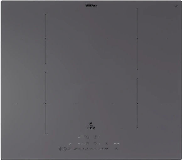 Индукционная варочная поверхность Lex Hi-Tech EVI 6040B I BL черный