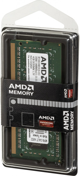 Память DDR3 4Gb 1600MHz AMD R534G1601S1S-UG RTL PC3-12800 CL11 SO-DIMM 204-pin 1.5В Ret Память DDR3 4Gb 1600MHz AMD R534G1601S1S-UG RTL PC3-12800 CL11 SO-DIMM 204-pin 1.5В Ret