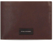 Кошелек мужской Piquadro Harper PU5761APR/TM темно-коричневый натур.кожа