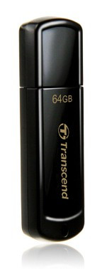 Флеш Диск Transcend 64Gb Jetflash 350 TS64GJF350 USB2.0 черный