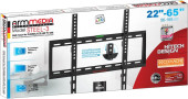 Кронштейн для телевизора Arm Media STEEL-3 new черный 22"-65" макс.50кг настенный фиксированный Кронштейн для телевизора Arm Media STEEL-3 new черный 22"-65" макс.50кг настенный фиксированный