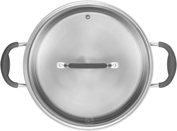 Кастрюля-пароварка Rondell RDS-1103 16.7л. d=26см (с крышкой) стальной Кастрюля-пароварка Rondell RDS-1103 16.7л. d=26см (с крышкой) стальной