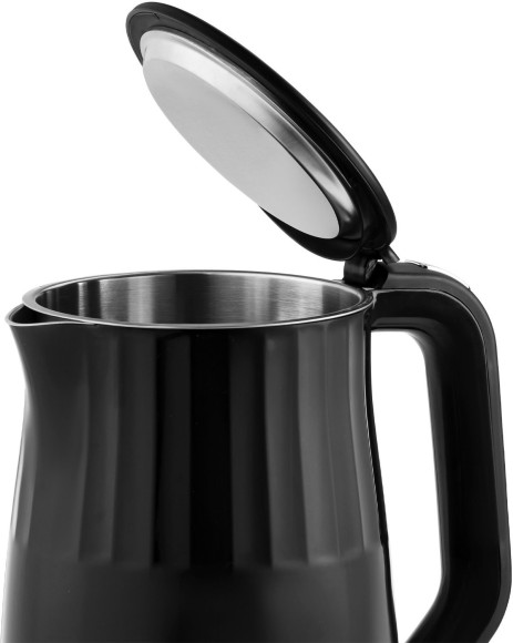 Чайник электрический Galaxy Line GL 0337 1.7л. 2200Вт черный корпус: металл/пластик (ГЛ0337Л)