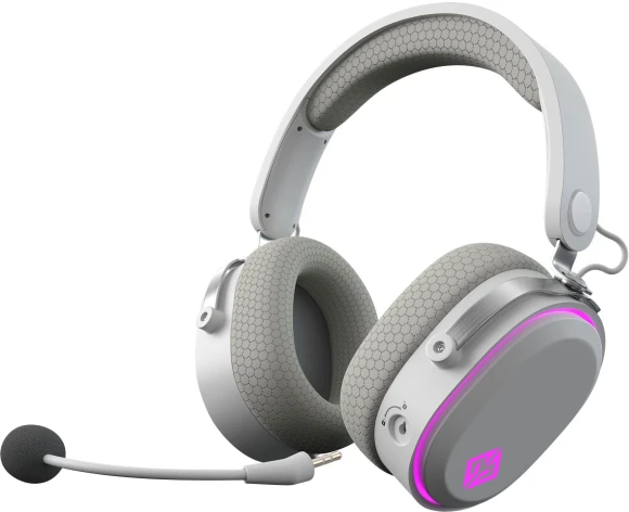 Наушники с микрофоном GMNG GG-HS405W белый мониторные BT/Radio/3.5mm оголовье (1899880) Наушники с микрофоном GMNG GG-HS405W белый мониторные BT/Radio/3.5mm оголовье (1899880)