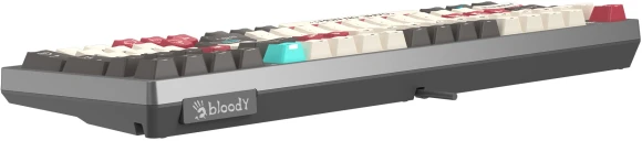 Клавиатура A4Tech S98 Pixels механическая серый/бежевый USB for gamer LED (S98) кабель 1.8м