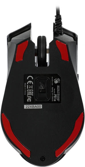 Мышь A4Tech Bloody P81s черный оптическая 8000dpi USB 8but (P81S CURVE ACTIVATED)