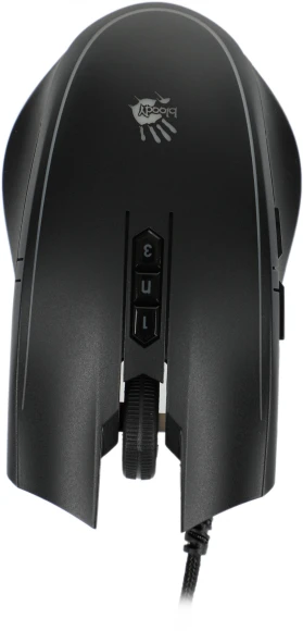 Мышь A4Tech Bloody P81s черный оптическая 8000dpi USB 8but (P81S CURVE ACTIVATED)