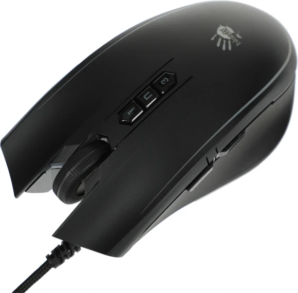 Мышь A4Tech Bloody P81s черный оптическая 8000dpi USB 8but (P81S CURVE ACTIVATED)