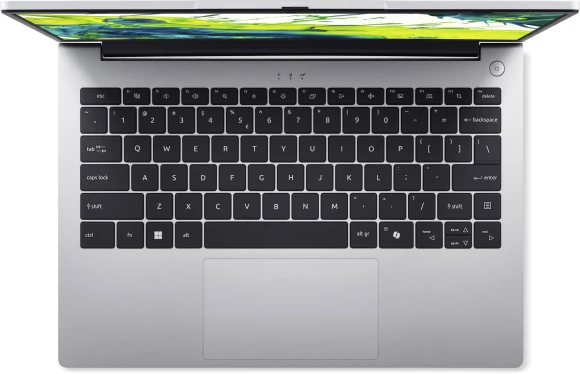 Ноутбук Acer Aspire L14 AL14-71P-53L6 Core i5 13500H 16Gb SSD512Gb Intel Iris Xe 14" IPS WUXGA (1920x1200) без ОС silver WiFi BT Cam 5100mAh (NX.D7XCD.002)