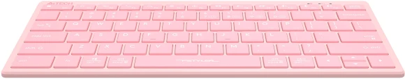 Клавиатура A4Tech Fstyler FBX51C розовый USB беспроводная BT/Radio slim Multimedia (FBX51C PINK) Клавиатура A4Tech Fstyler FBX51C розовый USB беспроводная BT/Radio slim Multimedia (FBX51C PINK)